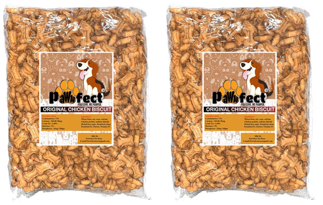 Pawwfect Freshly Baked Original Mango Flavoured Chicken Dog Biscuits (Pack of 2 Kg)
Pawwfect Freshly Baked Original Mango Flavoured Chicken Dog Biscuits (Pack of 2 Kg)