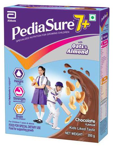 Pediasure 7 Specialised Nutrition Drink Powder For Growing Children - Chocolate Flavour 200 g
Pediasure 7 Specialised Nutrition Drink Powder For Growing Children - Chocolate Flavour 200 g