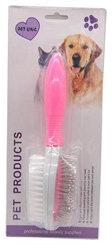 Pet king Dog Hair Brush - Two Sided 1 pc 
Pet king Dog Hair Brush - Two Sided 1 pc
