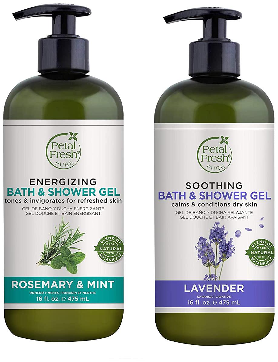 Petal Fresh Pure Rosemary Mint Lavender Bath Shower Gel 475ml Pack of 2 Paraben Sulfate free
Petal Fresh Pure Rosemary Mint Lavender Bath Shower Gel 475ml Pack of 2 Paraben Sulfate free
