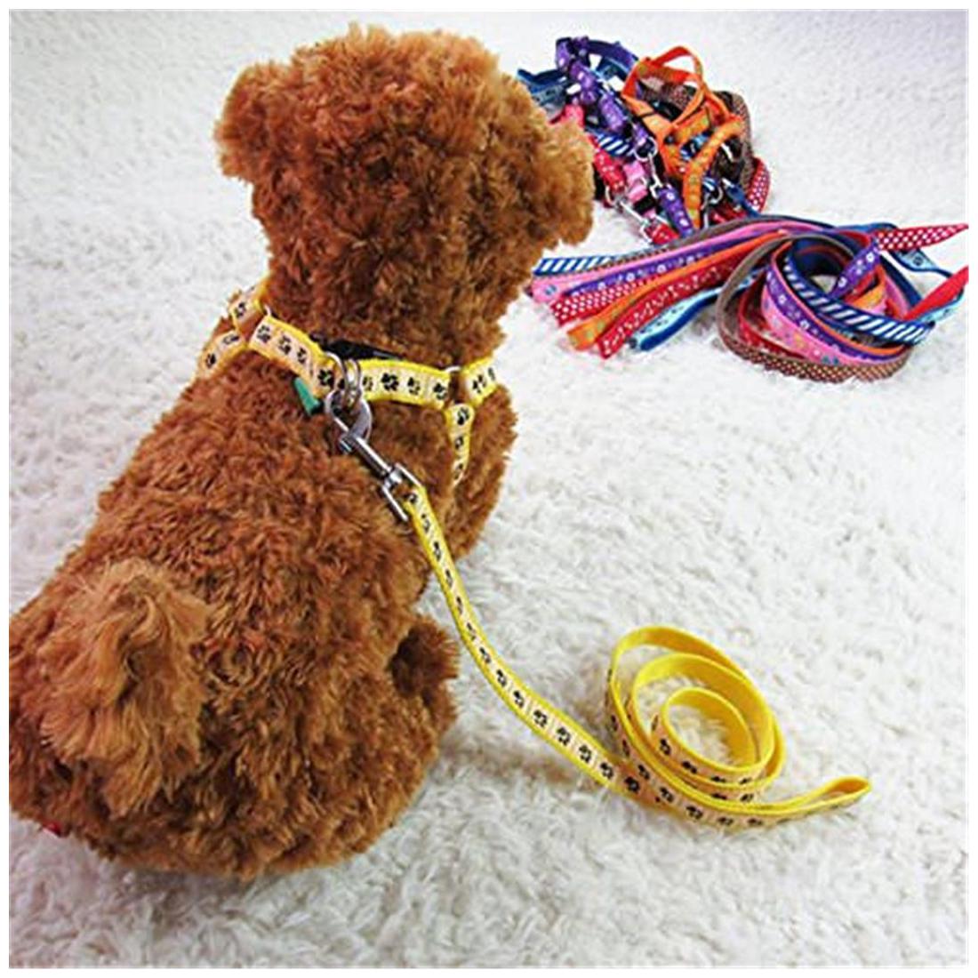 Pets Empire Durable Safe Strong Soft Adjustable Matching Nylon Dog Harness and Leash Set for Small Puppies Great for Walking Training chest 25-35 cm Width 1 0 cm- Color Design Pattern May Vary 1 pcs
Pets Empire Durable Safe Strong Soft Adjustable Matching Nylon Dog Harness and Leash Set for Small Puppies Great for Walking Training chest 25-35 cm Width 1 0 cm- Color Design Pattern May Vary 1 pcs