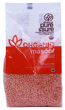 Phalada Pure Sure Organic - Masoor Daal 500 g
Phalada Pure Sure Organic - Masoor Daal 500 g