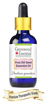 Greenwood Essential Pure Dill Seed Essential Oil (Anethum graveolens) with Glass Dropper 100 Natural Therapeutic Grade Steam Distilled 30ml
Greenwood Essential Pure Dill Seed Essential Oil (Anethum graveolens) with Glass Dropper 100 Natural Therapeutic Grade Steam Distilled 30ml