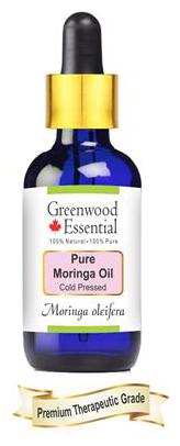 Greenwood Essential Pure Moringa Oil (Moringa oleifera) with Glass Dropper 100 Natural Therapeutic Grade Cold Pressed 30ml
Greenwood Essential Pure Moringa Oil (Moringa oleifera) with Glass Dropper 100 Natural Therapeutic Grade Cold Pressed 30ml