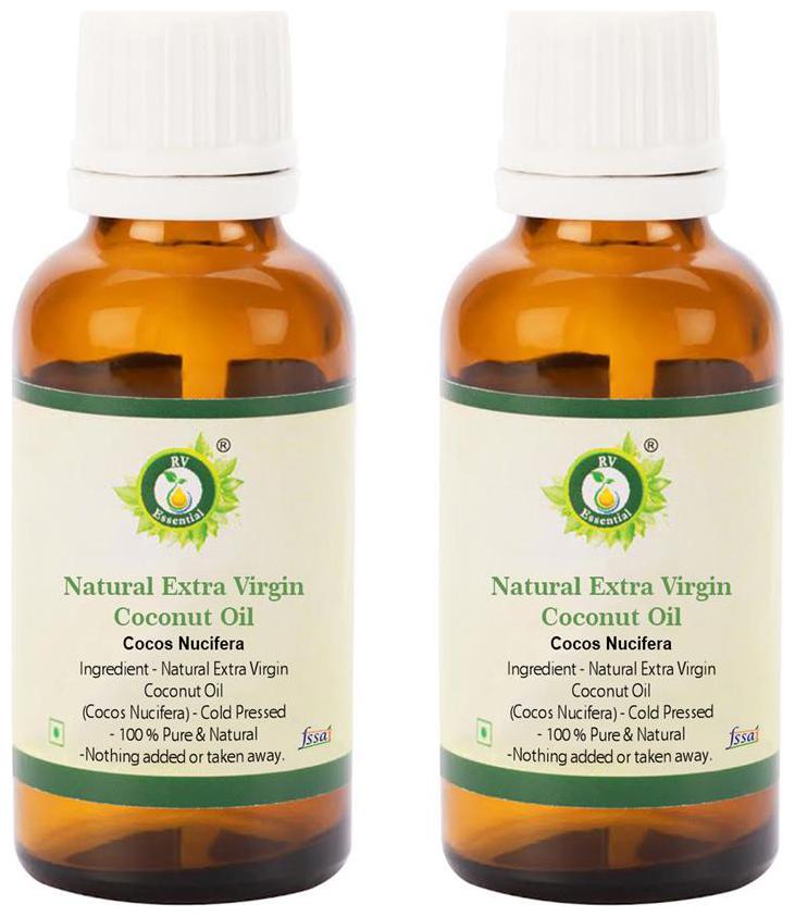 R V Essential Natural Extra Virgin Coconut Oil (100ml 100ml) Pack of Two- Cocos Nucifera (100 Pure and Natural Cold Pressed)
R V Essential Natural Extra Virgin Coconut Oil (100ml 100ml) Pack of Two- Cocos Nucifera (100 Pure and Natural Cold Pressed)