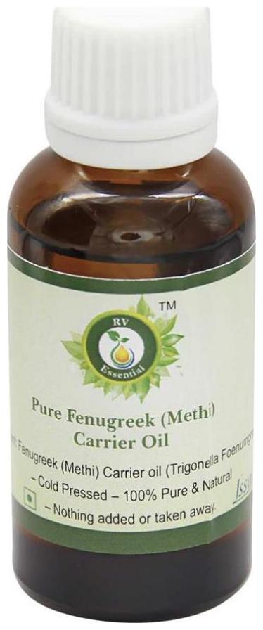 R V Essential Pure Fenugreek (Methi) Carrier Oil 10ml- Trigonella Foenumgraecum (100 Pure And Natural Cold Pressed)
R V Essential Pure Fenugreek (Methi) Carrier Oil 10ml- Trigonella Foenumgraecum (100 Pure And Natural Cold Pressed)