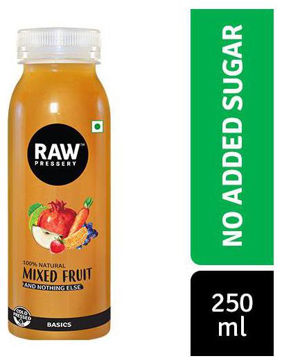 Raw Pressery Cold Pressed Juice - Mixed Fruit 250 ml
Raw Pressery Cold Pressed Juice - Mixed Fruit 250 ml