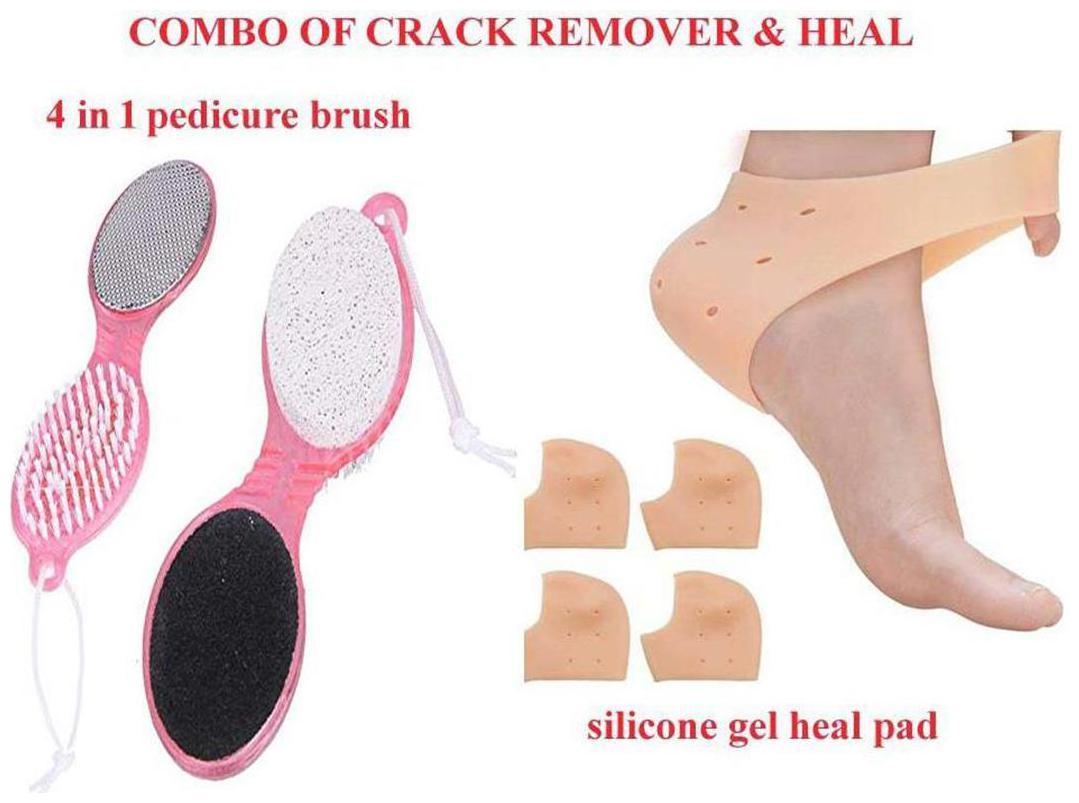ROYALDEAL BY 100 BEST QUALITY COMBO SET OF Silicone Gel Heel Pad Socks for Heel Swelling Pain Relief Dry Hard Cracked Heels Repair 4 in 1 Foot File with Pedicure and Manicure Brush
ROYALDEAL BY 100 BEST QUALITY COMBO SET OF Silicone Gel Heel Pad Socks for Heel Swelling Pain Relief Dry Hard Cracked Heels Repair 4 in 1 Foot File with Pedicure and Manicure Brush