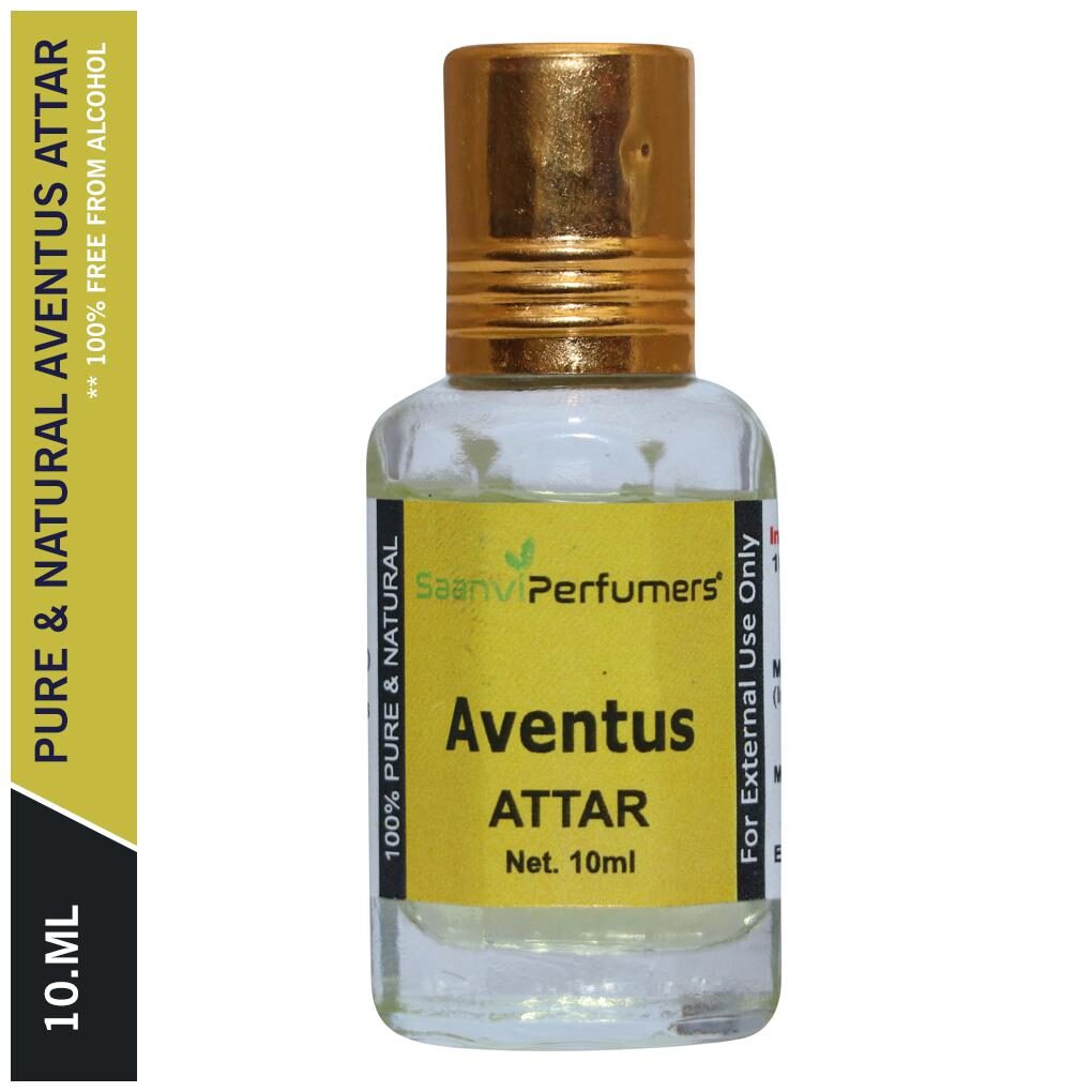 Saanvi Perfumers Aventus Attar For Men and Women Modern Attar Itra Scent Natural Fragrance Oil Perfume Oil 0 Alcohol With Modern Fragrance 10ml (Pack Of 1)
Saanvi Perfumers Aventus Attar For Men and Women Modern Attar Itra Scent Natural Fragrance Oil Perfume Oil 0 Alcohol With Modern Fragrance 10ml (Pack Of 1)