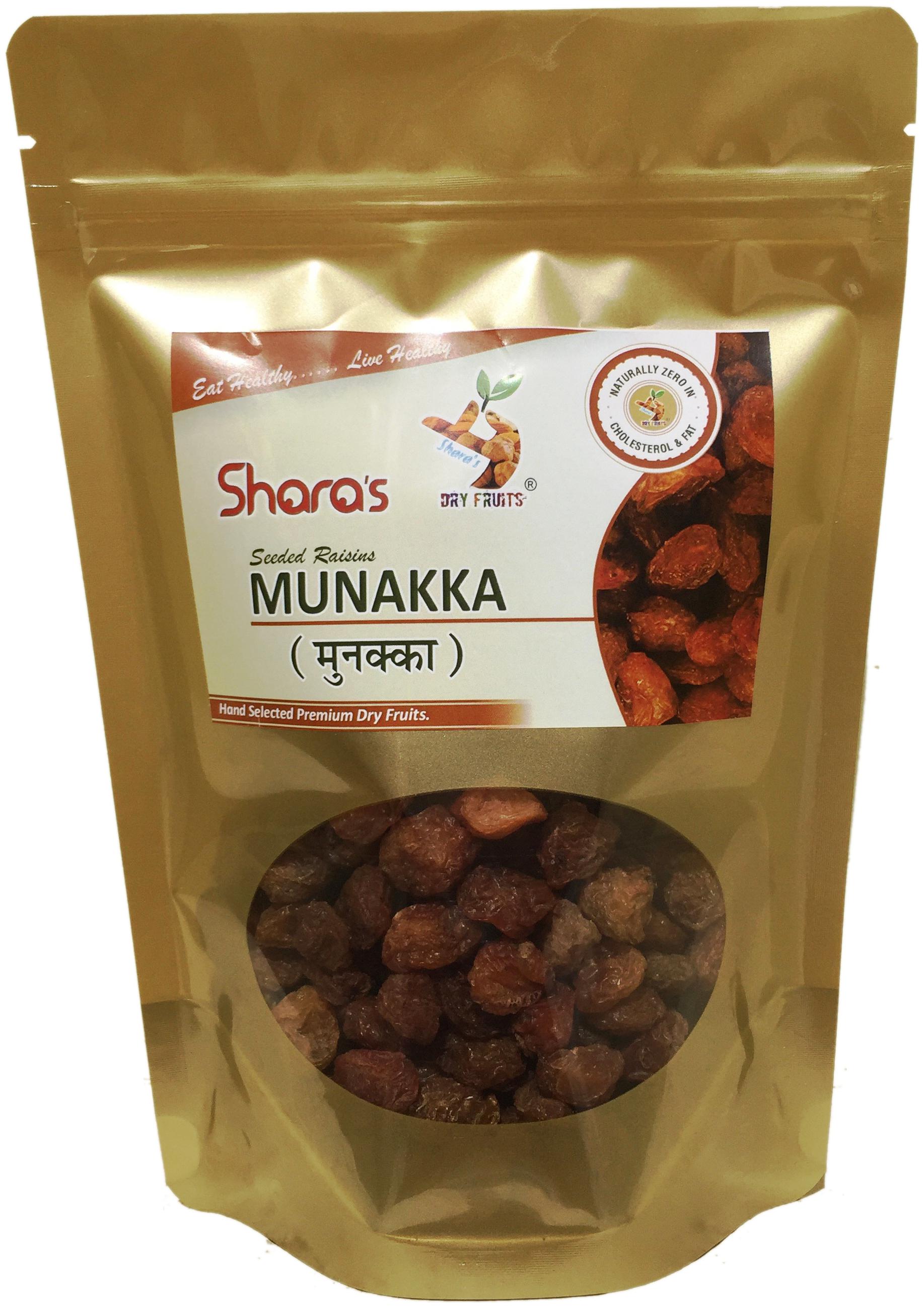 Shara s Dry Fruits Premium Munakka (Abjosh) I Golden Raisins with Seeds 400g ( Pack of 1 )
Shara s Dry Fruits Premium Munakka (Abjosh) I Golden Raisins with Seeds 400g ( Pack of 1 )