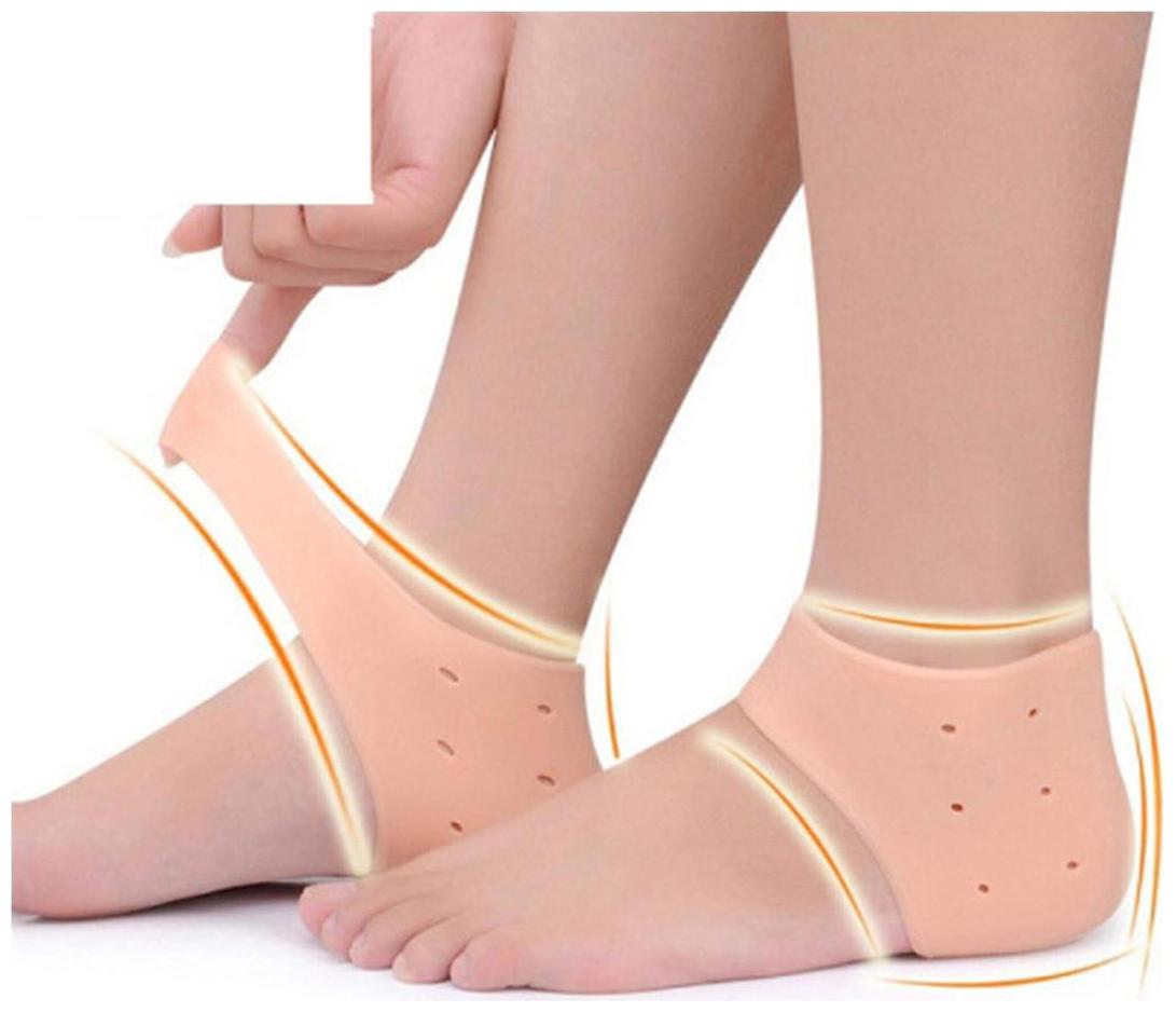 Silicone Gel Moisturising HeelPad Socks for Pain Relief Gel Heel Socks for Dry Hard Cracked Heel Repair Pad Cushion Support Ankle Protection for Men and Women
Silicone Gel Moisturising HeelPad Socks for Pain Relief Gel Heel Socks for Dry Hard Cracked Heel Repair Pad Cushion Support Ankle Protection for Men and Women