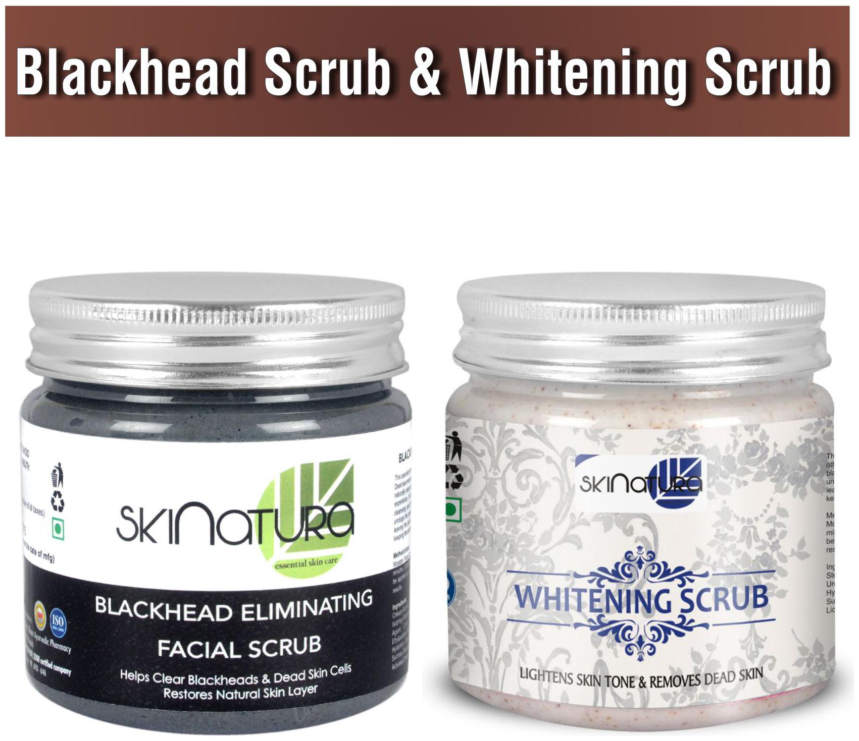 Skinatura Blackhead Eliminating Scrub -200ml Whitening Scrub -200ml (Pack of 2)
Skinatura Blackhead Eliminating Scrub -200ml Whitening Scrub -200ml (Pack of 2)