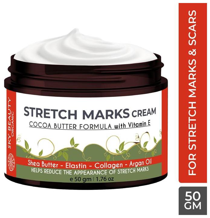 Sky Beauty Organic Stretch Marks Cream 50 g
Sky Beauty Organic Stretch Marks Cream 50 g