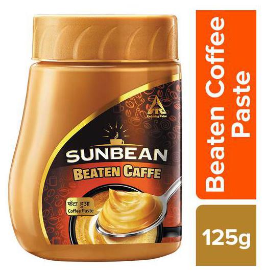 Sunbean Beaten Caffe - Coffee Paste 125 g 
Sunbean Beaten Caffe - Coffee Paste 125 g