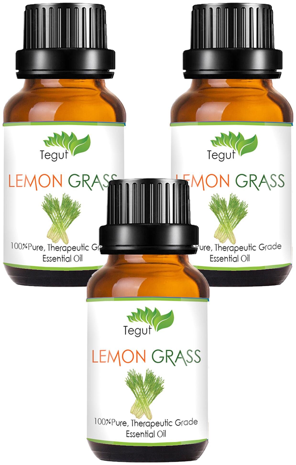 TEGUT 100 Lemon Grass Essential Oil Pure Natural Pure And Organic (30 ml) (Pack of 3)
TEGUT 100 Lemon Grass Essential Oil Pure Natural Pure And Organic (30 ml) (Pack of 3)