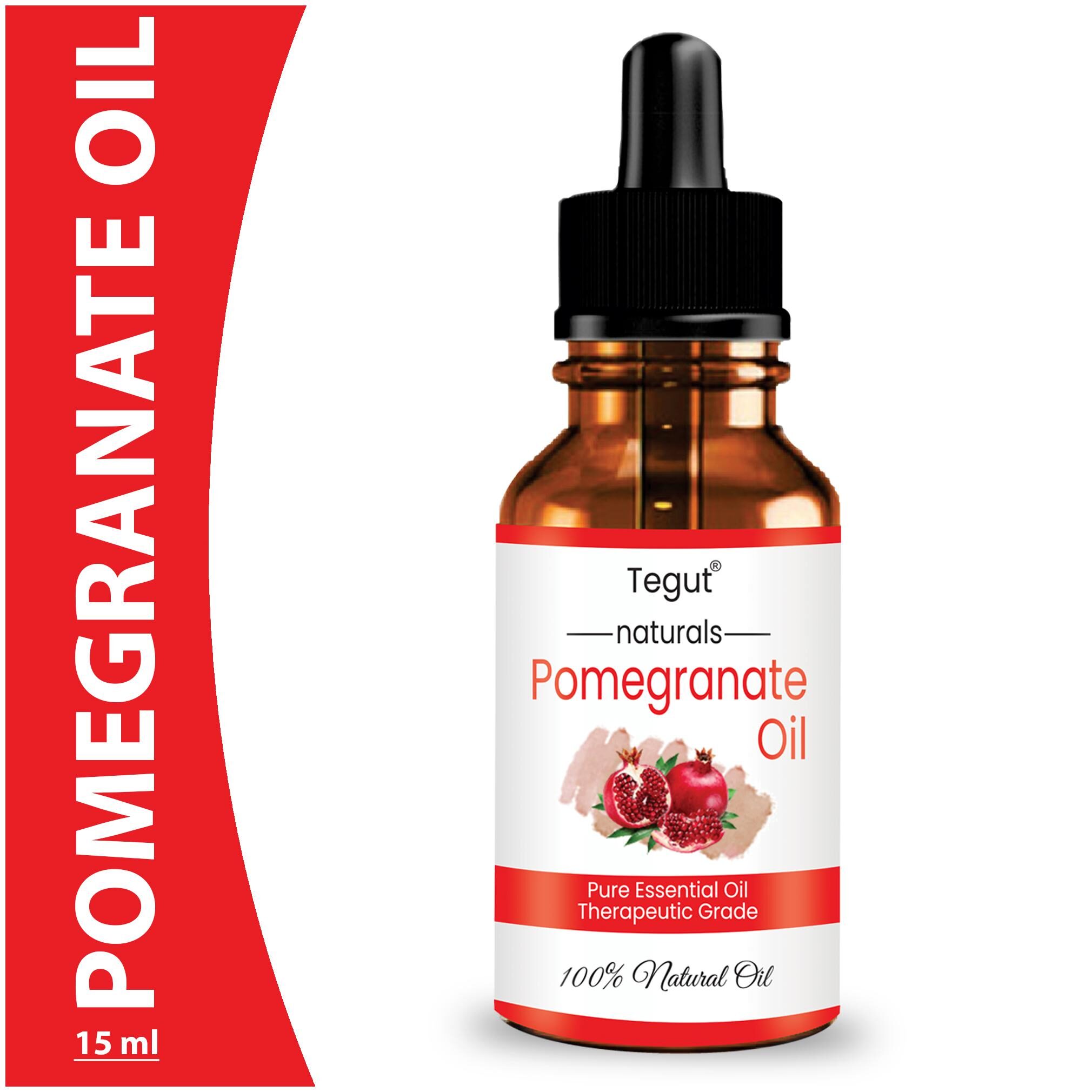 Tegut Pomegranate seed oil hair growth oil skin care products face care (15 ml) (Pack of 1)
Tegut Pomegranate seed oil hair growth oil skin care products face care (15 ml) (Pack of 1)