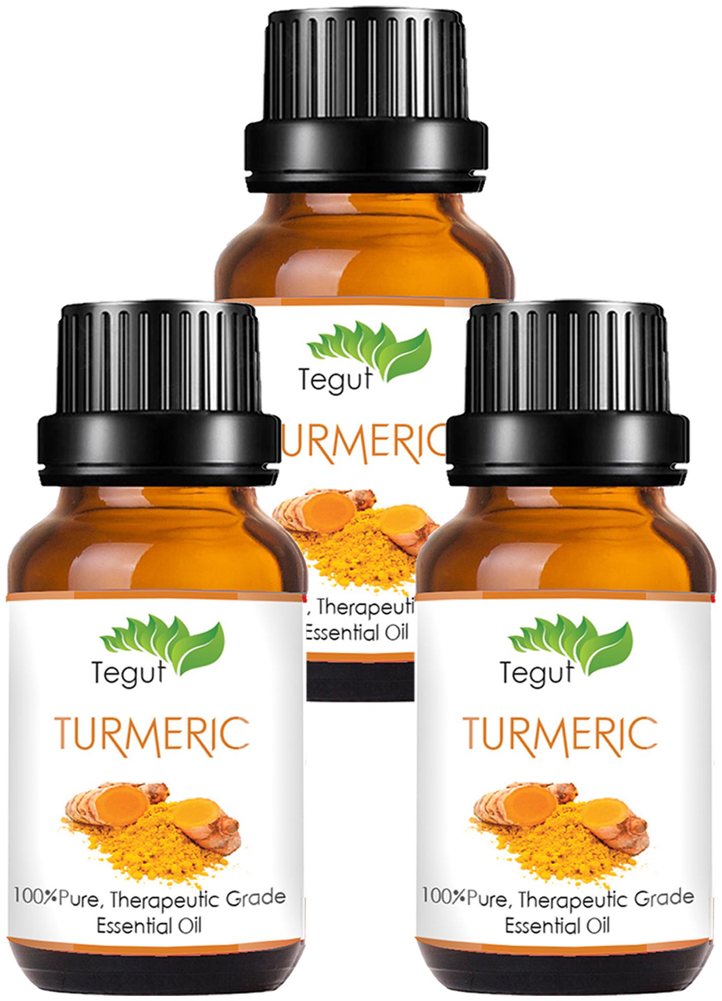 TEGUT Turmeric Essential Oil 100 Pure Natural Therapeutic Grade (25 ml) (Pack of 3)
TEGUT Turmeric Essential Oil 100 Pure Natural Therapeutic Grade (25 ml) (Pack of 3)