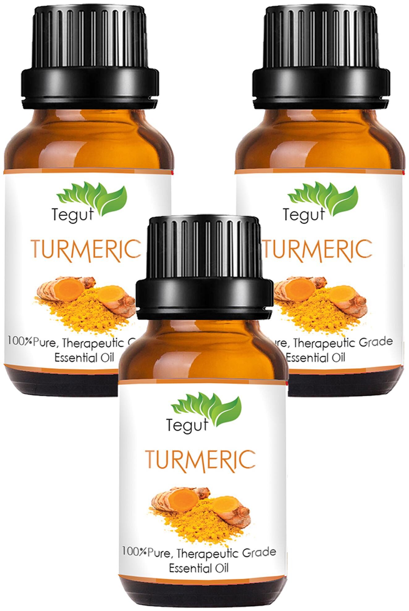 TEGUT Turmeric Pure and Natural Essential Oil Therapeutic Grade (18 ml) (Pack of 3)
TEGUT Turmeric Pure and Natural Essential Oil Therapeutic Grade (18 ml) (Pack of 3)