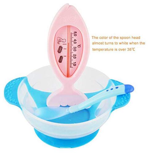 The Little Lookers Silicone Tip Heat Sensitive Silicone Spoons Temperature Sensing Spoons Blue Pink (Pack Of 2)
The Little Lookers Silicone Tip Heat Sensitive Silicone Spoons Temperature Sensing Spoons Blue Pink (Pack Of 2)