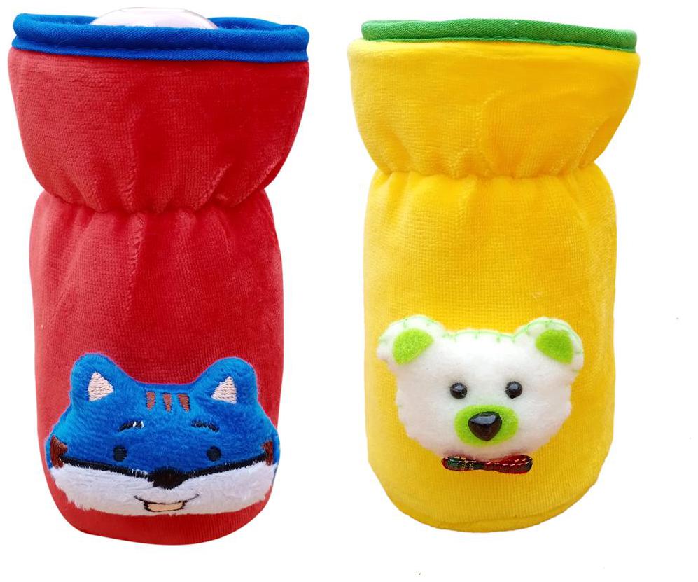 The Little Lookers Bottle Cover for Feeders Soft Plush Stretchable Baby Feeding Bottle Cover with Easy to Hold Strap Suitable for 120ml 140ml 240ml (Pack of 2)
The Little Lookers Bottle Cover for Feeders Soft Plush Stretchable Baby Feeding Bottle Cover with Easy to Hold Strap Suitable for 120ml 140ml 240ml (Pack of 2)