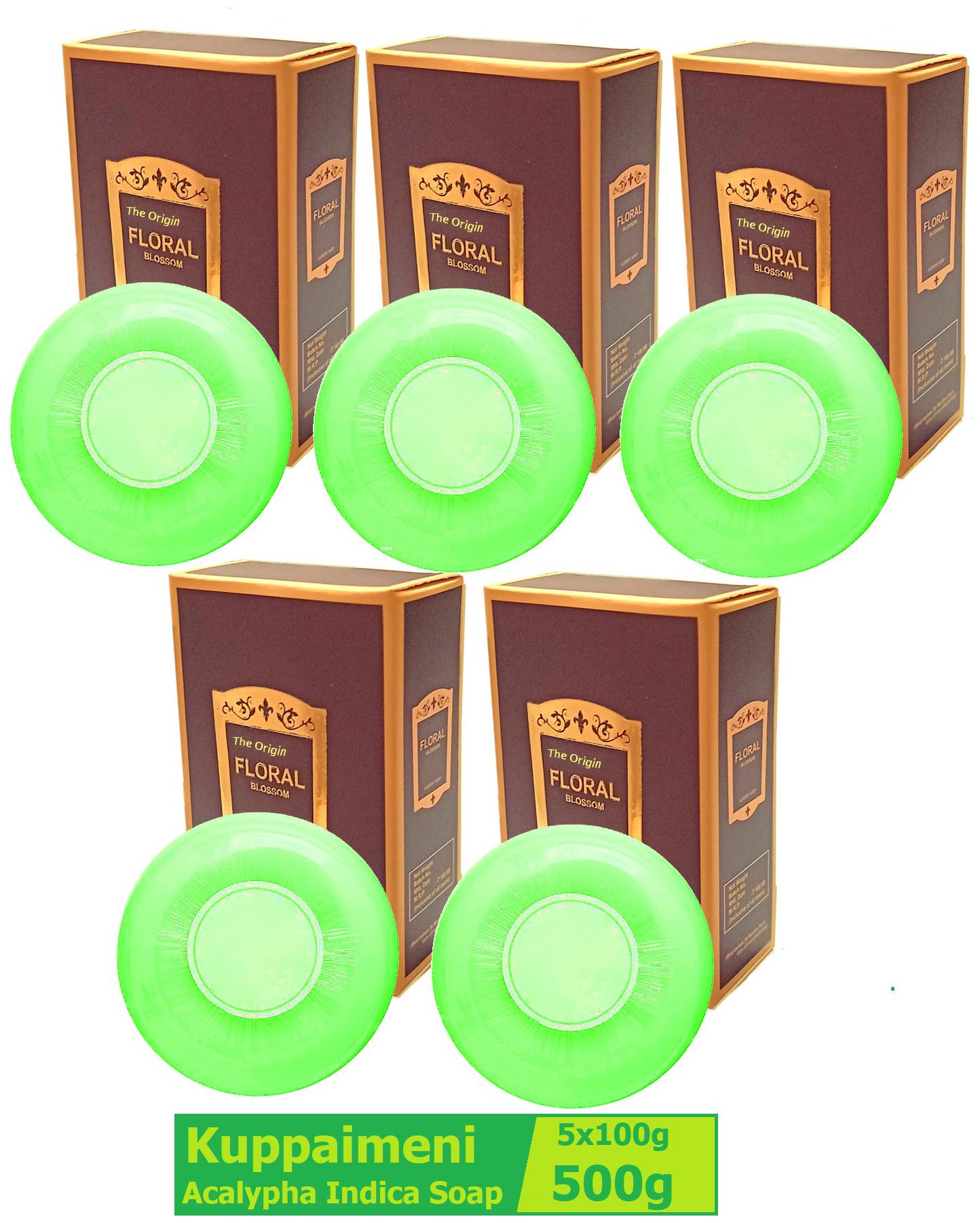 The Origin Handmade Natural Kuppaimeni Soap Skin Care Treatment Skin Whitening Blackhead Remover Acne Treatment Oil Control Soaps 100g each (Pack Of 5)
The Origin Handmade Natural Kuppaimeni Soap Skin Care Treatment Skin Whitening Blackhead Remover Acne Treatment Oil Control Soaps 100g each (Pack Of 5)
