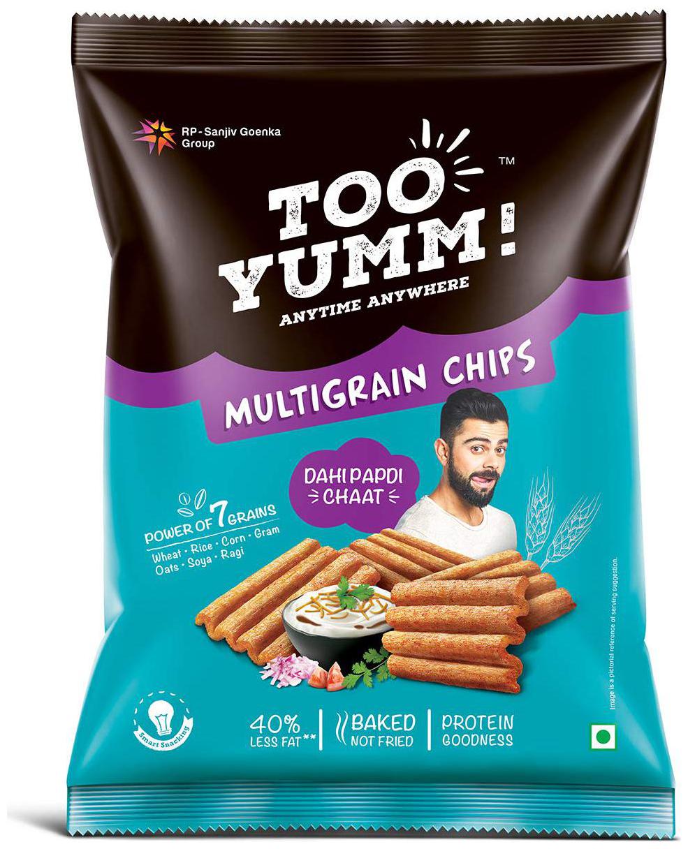 Too Yumm Multigrain Chips - Dahi Papdi Chaat 54 g