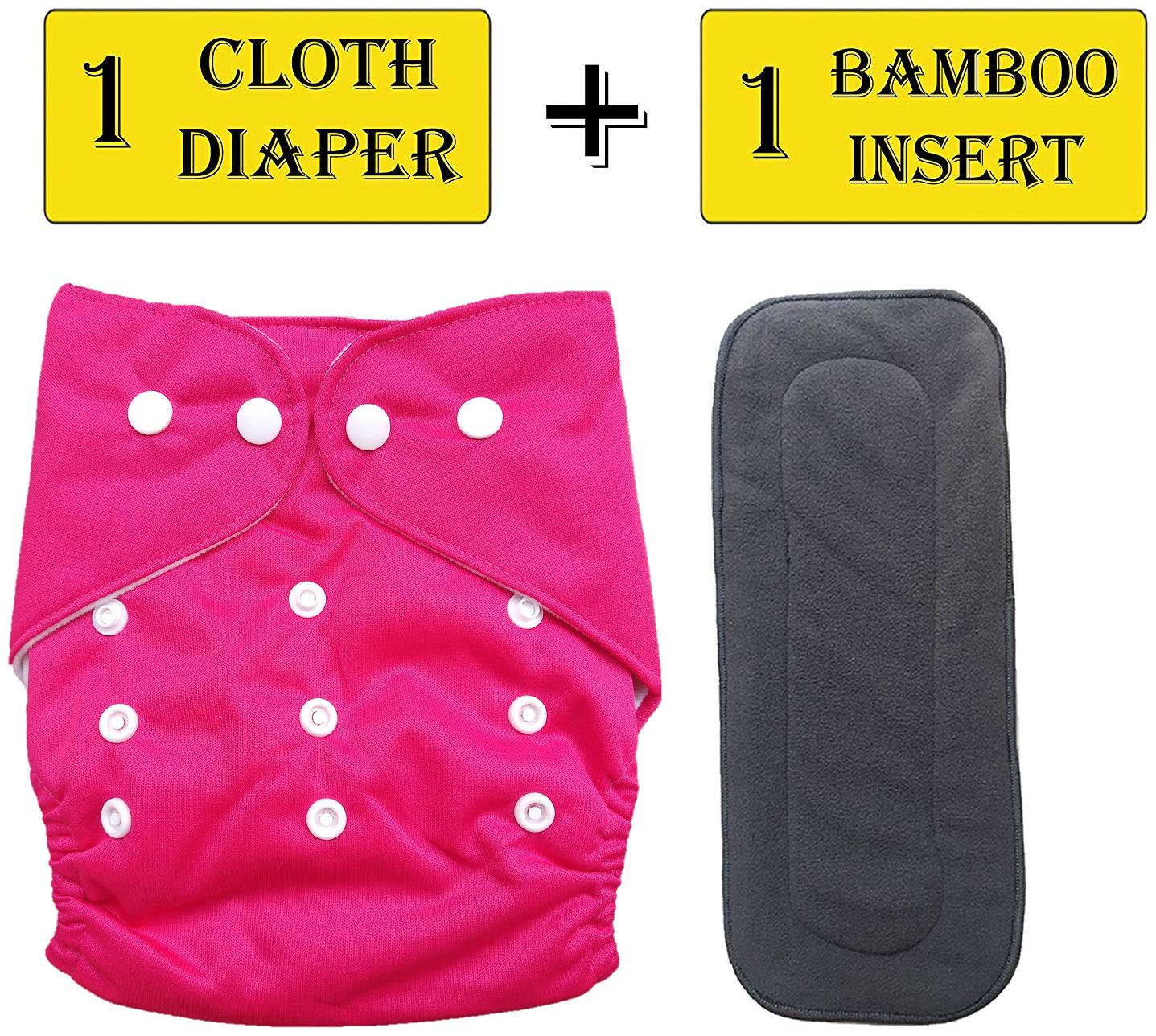 Triple B 3-15kg Adjustable Size Bamboo Charcoal Inner Pocket Diaper Baby Reusable Cloth Diaper Nappies - CHH-06
Triple B 3-15kg Adjustable Size Bamboo Charcoal Inner Pocket Diaper Baby Reusable Cloth Diaper Nappies - CHH-06