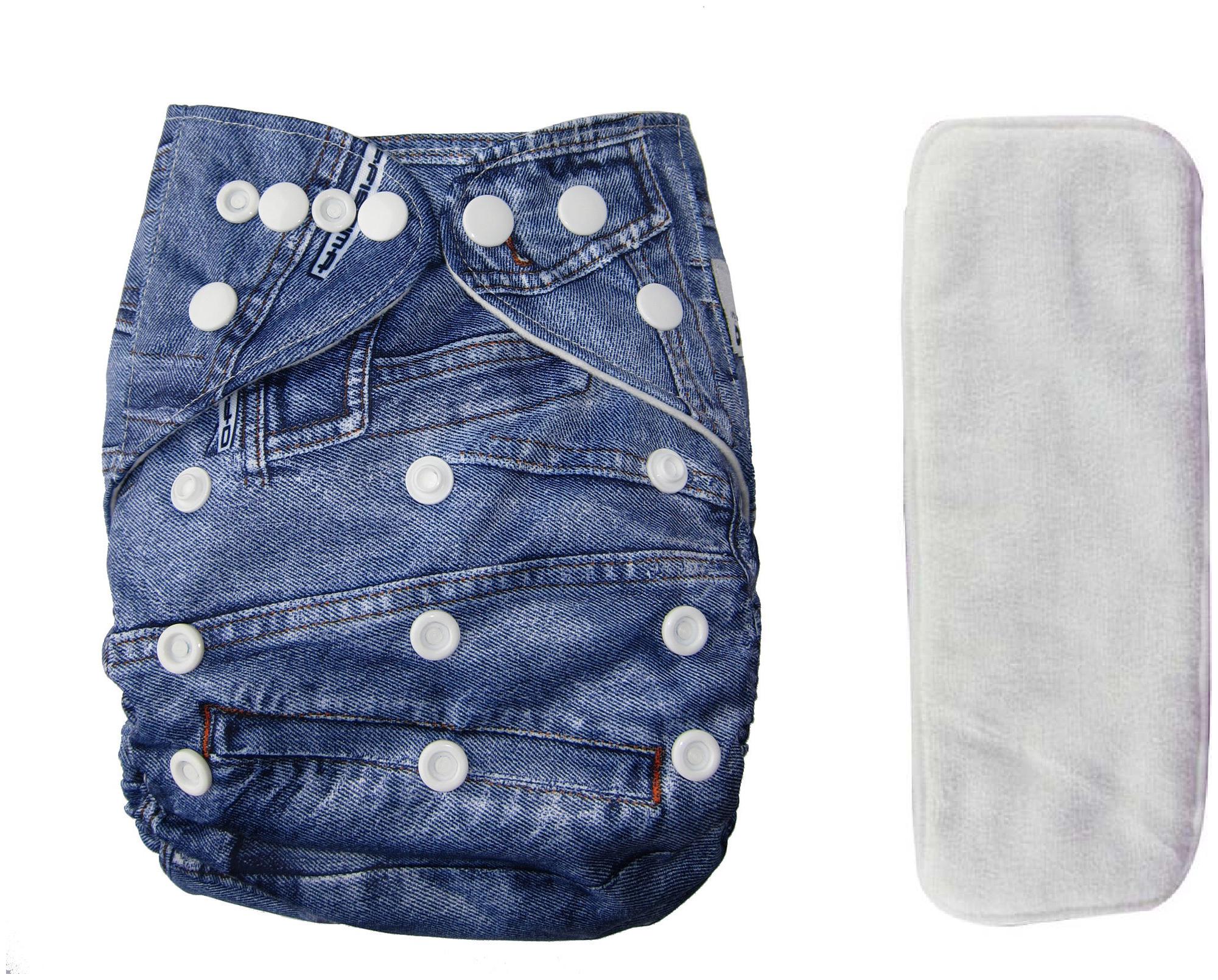 Triple B Reusable Pocket Cloth Printed Diaper with 1 Microfiber Inserts (3-24 Months)
Triple B Reusable Pocket Cloth Printed Diaper with 1 Microfiber Inserts (3-24 Months)