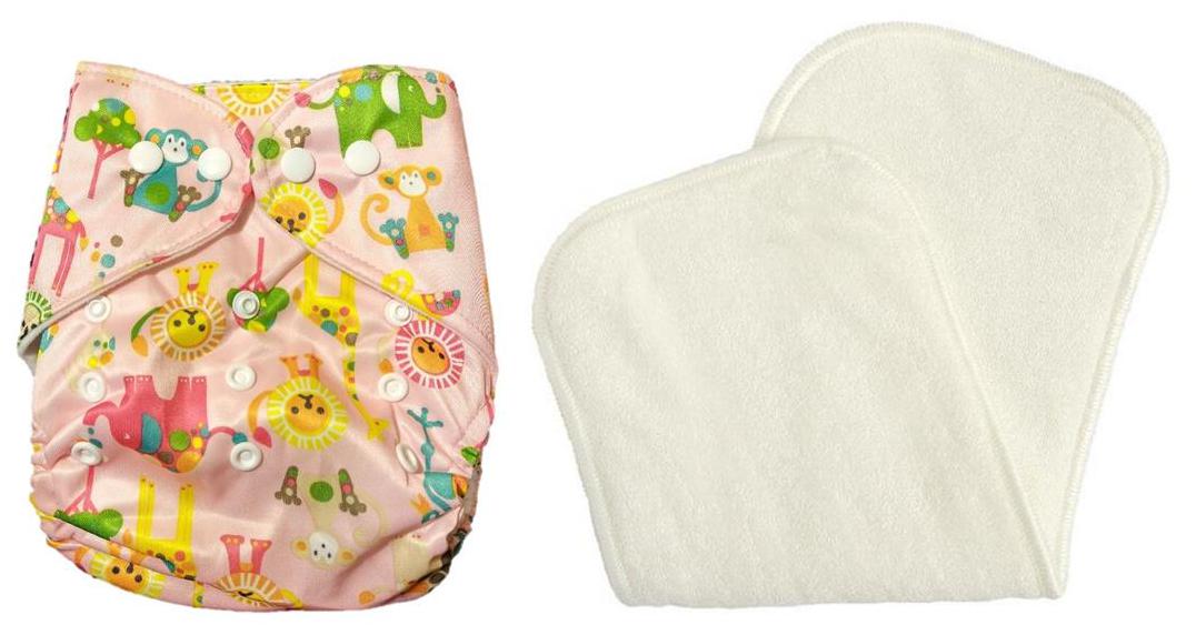 TRIPLE B Reusable Adjustable Washable Cloth Diaper Nappy Inner Cloths for Babies with 3 Layer Microfiber Insert Pad Diaper Cover - 3 to 24 Months - Set of 1 with 1 Diaper-Liner
TRIPLE B Reusable Adjustable Washable Cloth Diaper Nappy Inner Cloths for Babies with 3 Layer Microfiber Insert Pad Diaper Cover - 3 to 24 Months - Set of 1 with 1 Diaper-Liner