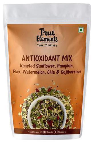 True Elements Antioxidant Seeds Mix - Pumpkin Sunflower Flax Watermelon Chia Goji Berries Roasted Harippa 125 g
True Elements Antioxidant Seeds Mix - Pumpkin Sunflower Flax Watermelon Chia Goji Berries Roasted Harippa 125 g