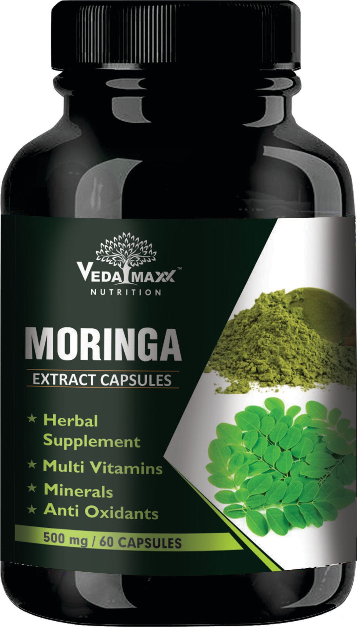 VEDA MAXX Moringa Extract Capsules Supplement Natural Source Of Vitamins Minerals Proteins And Amino Acids 500mg Pack 1 60 Vegetarian Capsules
VEDA MAXX Moringa Extract Capsules Supplement Natural Source Of Vitamins Minerals Proteins And Amino Acids 500mg Pack 1 60 Vegetarian Capsules