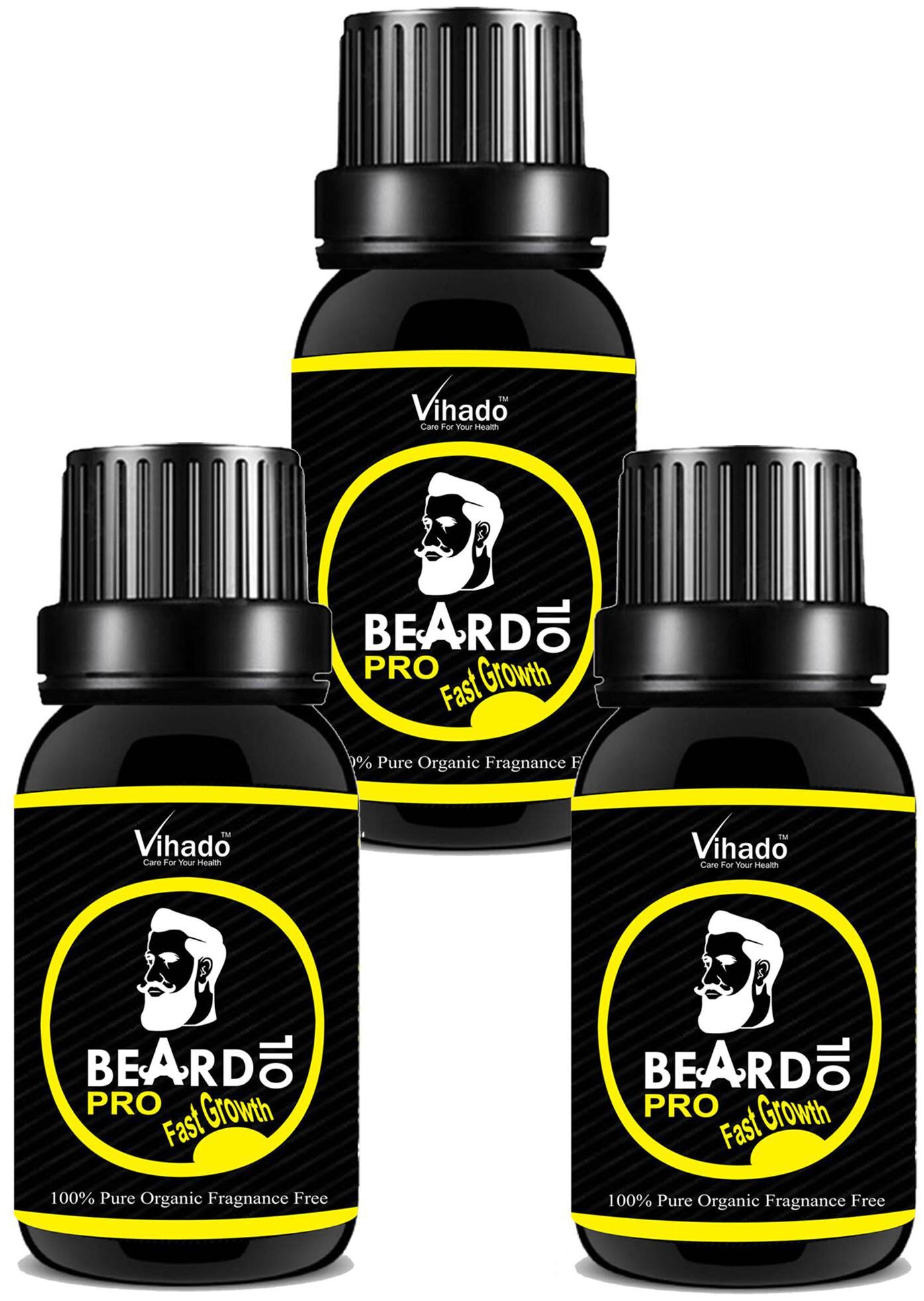 Vihado Organic Moustache and Beard Oil Hair Oil PRO Faster Growth (30 ml) (Pack of 3)
Vihado Organic Moustache and Beard Oil Hair Oil PRO Faster Growth (30 ml) (Pack of 3)