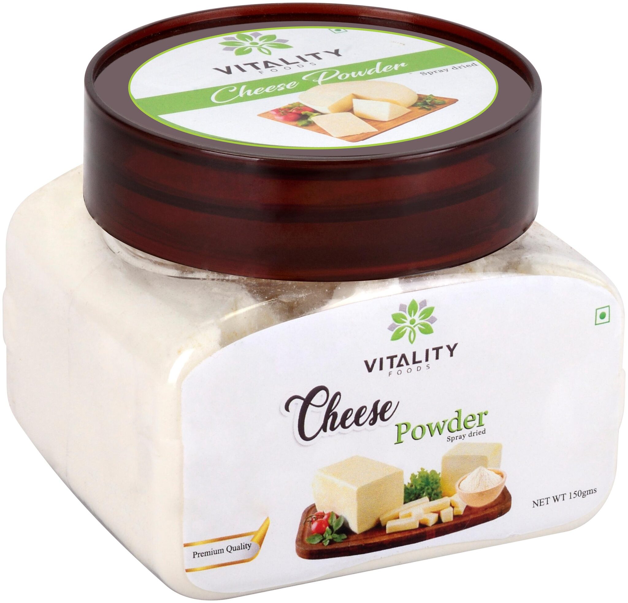 Vitality Foods White Cheddar Cheese Powder Baking Powder Spray Dried 150g (Pack Of 1)
Vitality Foods White Cheddar Cheese Powder Baking Powder Spray Dried 150g (Pack Of 1)