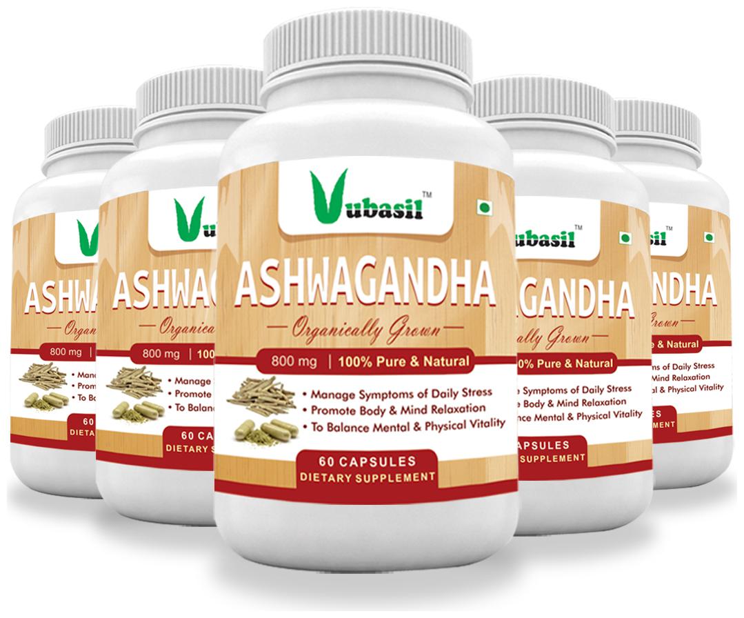 Vubasil Pure Herbal Ashwagandha Extract Capsules General Wellness Anxiety Relief Enhances Strength Stamina Power Fights Diabetes Stress Support Immunity Booster Natural Organic Veg (300 Capsules)
Vubasil Pure Herbal Ashwagandha Extract Capsules General Wellness Anxiety Relief Enhances Strength Stamina Power Fights Diabetes Stress Support Immunity Booster Natural Organic Veg (300 Capsules)