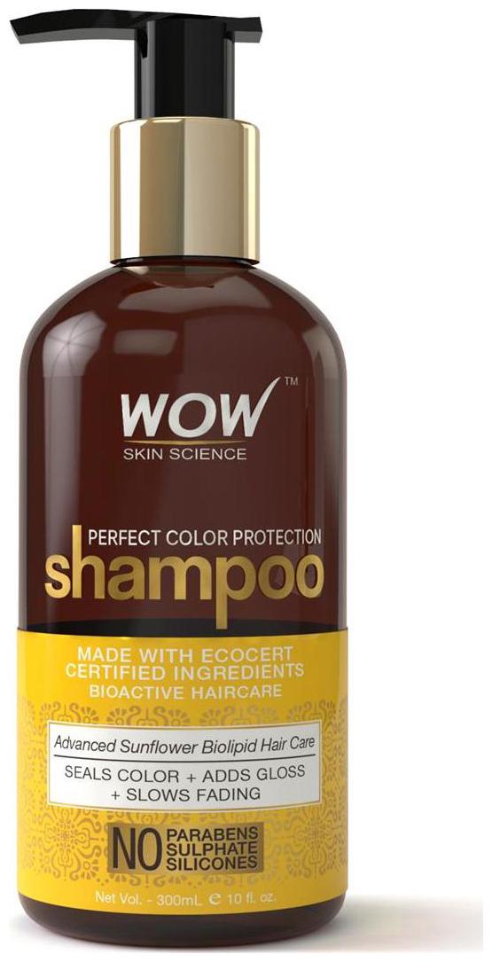 Wow Skin Science Perfect Color Protection Shampoo - No Parabens Sulphates Silicones - 300 ml
Wow Skin Science Perfect Color Protection Shampoo - No Parabens Sulphates Silicones - 300 ml