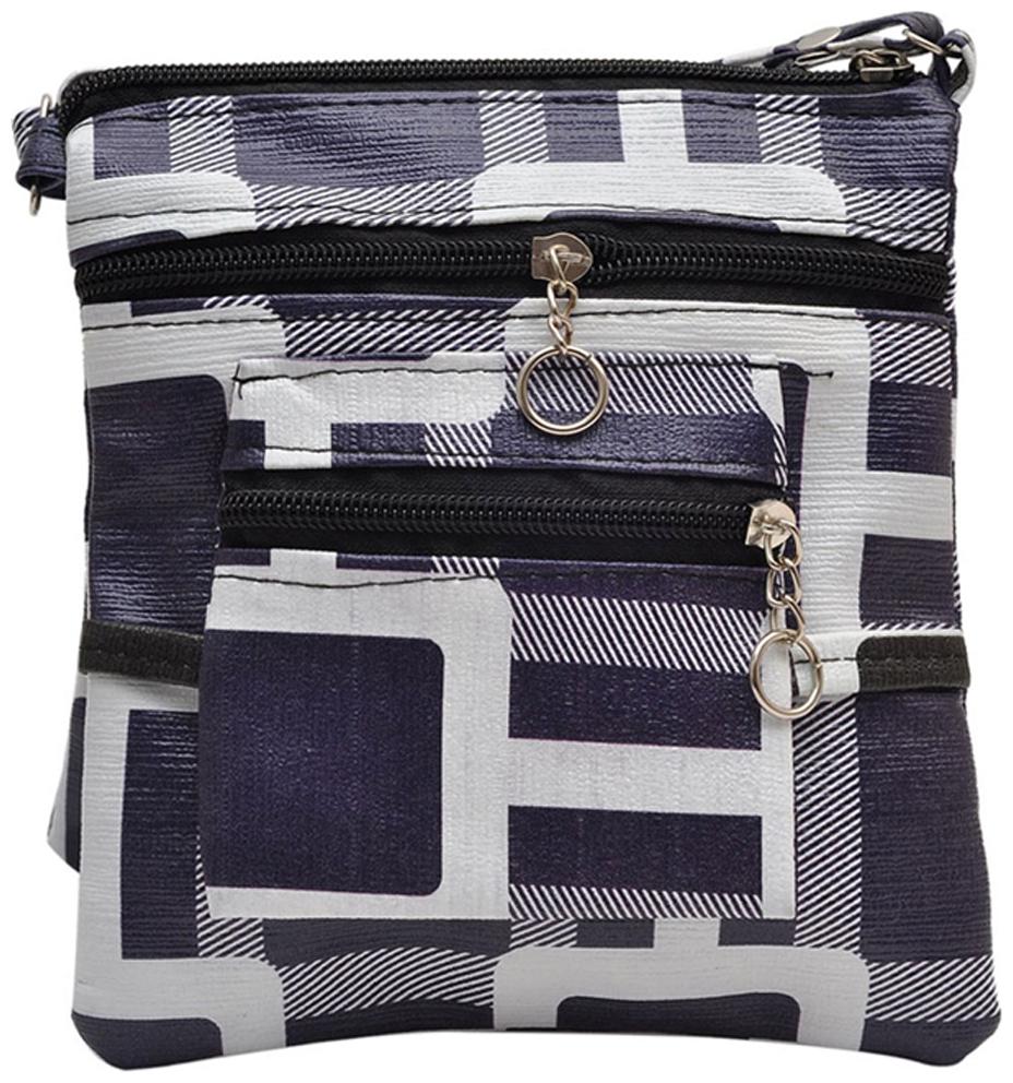 Hawaishop Purple PU Solid Sling Bag 
Hawaishop Purple PU Solid Sling Bag