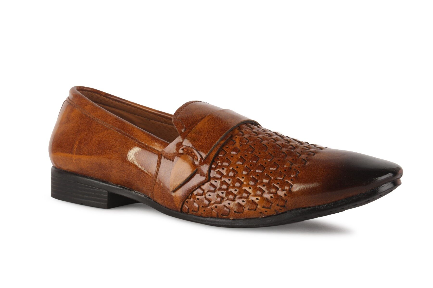 A-Fashion Classic Tan Slip on Shoes