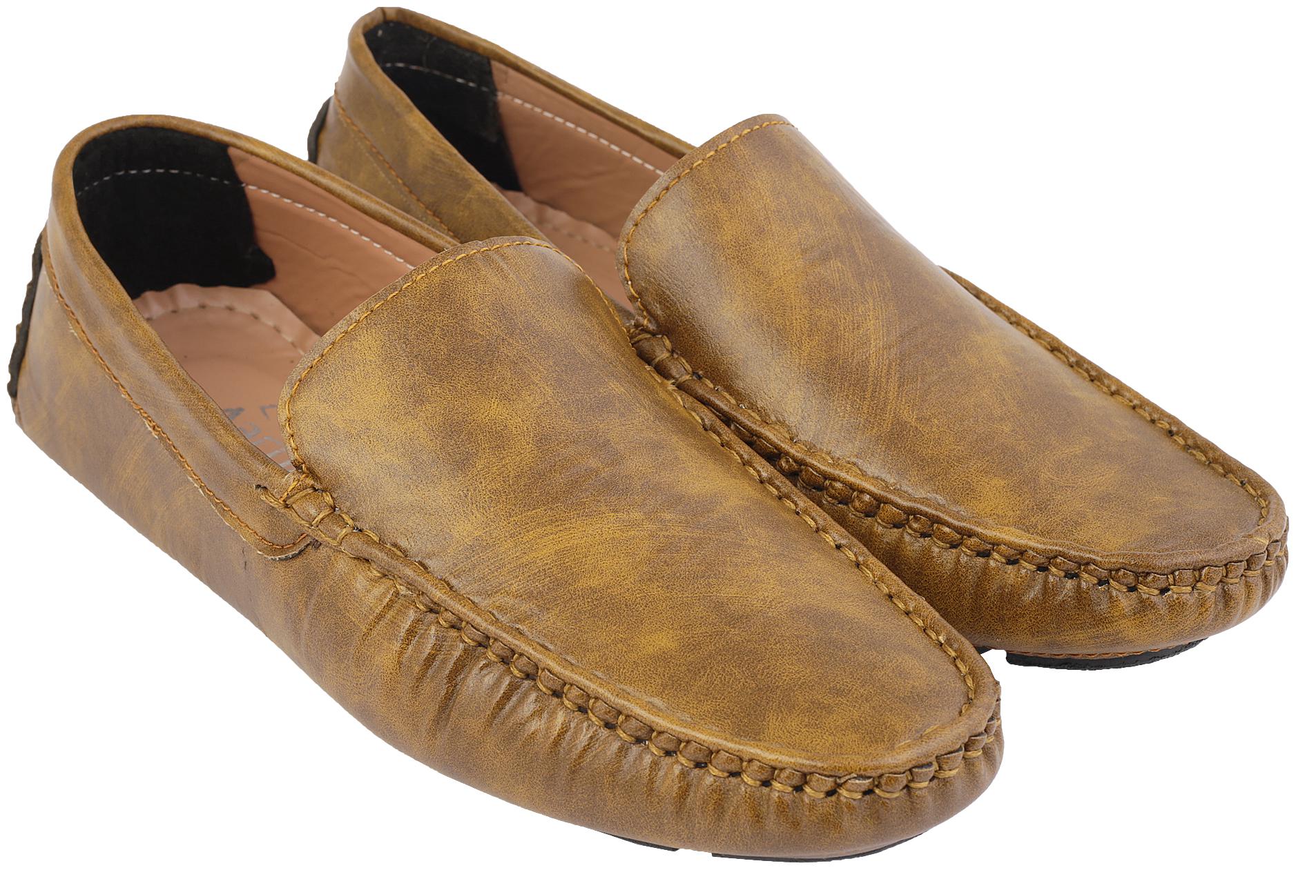 Aarnato Men Tan Loafers
