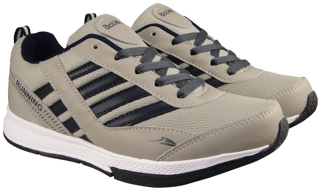 Action Men Running Shoes ( Grey )