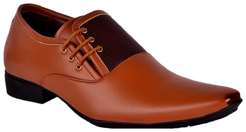 AFREET Men Tan Derby Formal Shoes - SIDE LESS
AFREET Men Tan Derby Formal Shoes - SIDE LESS