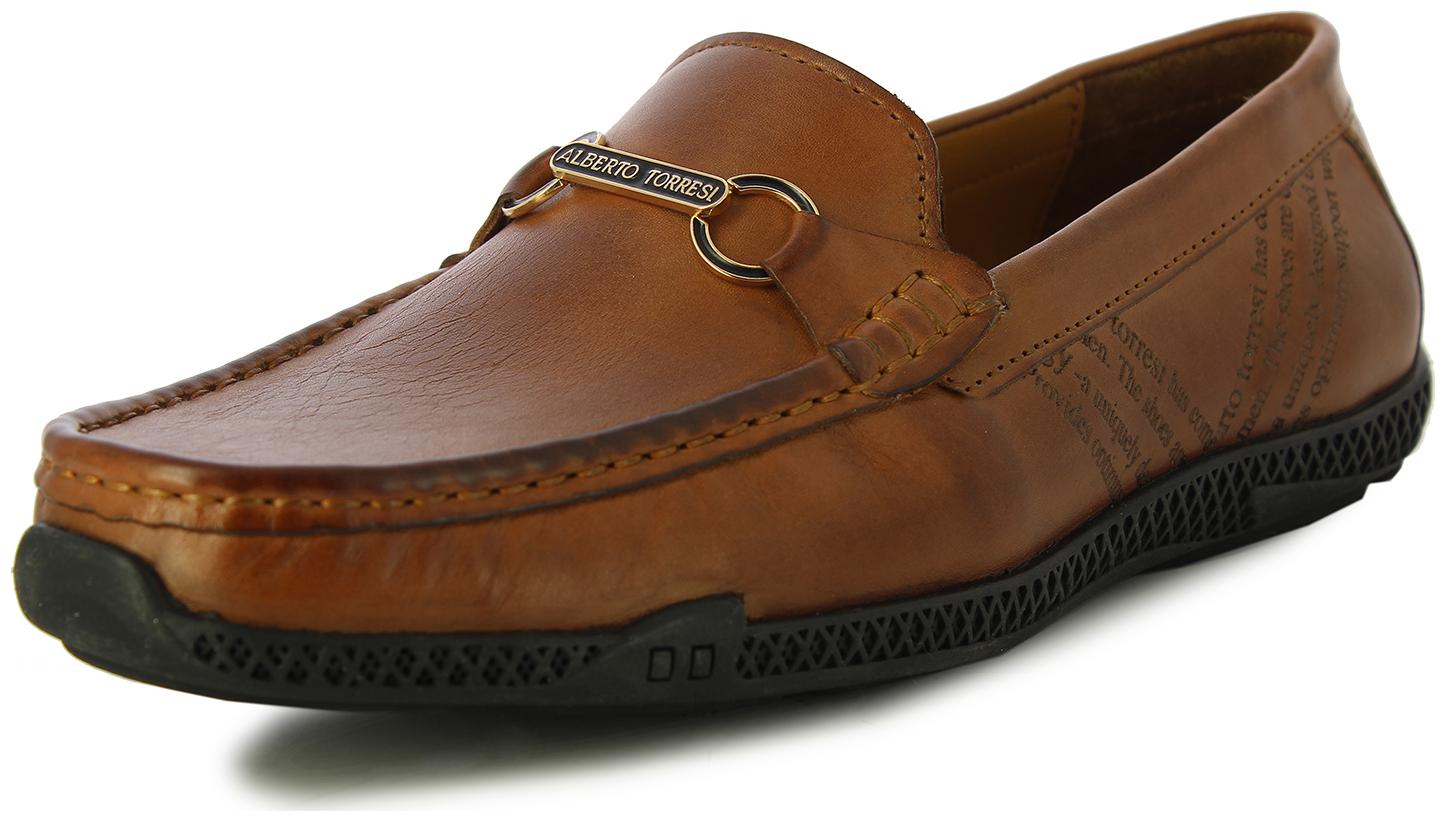 Alberto Torresi Men Tan Loafers - 63927 TAN - 63927