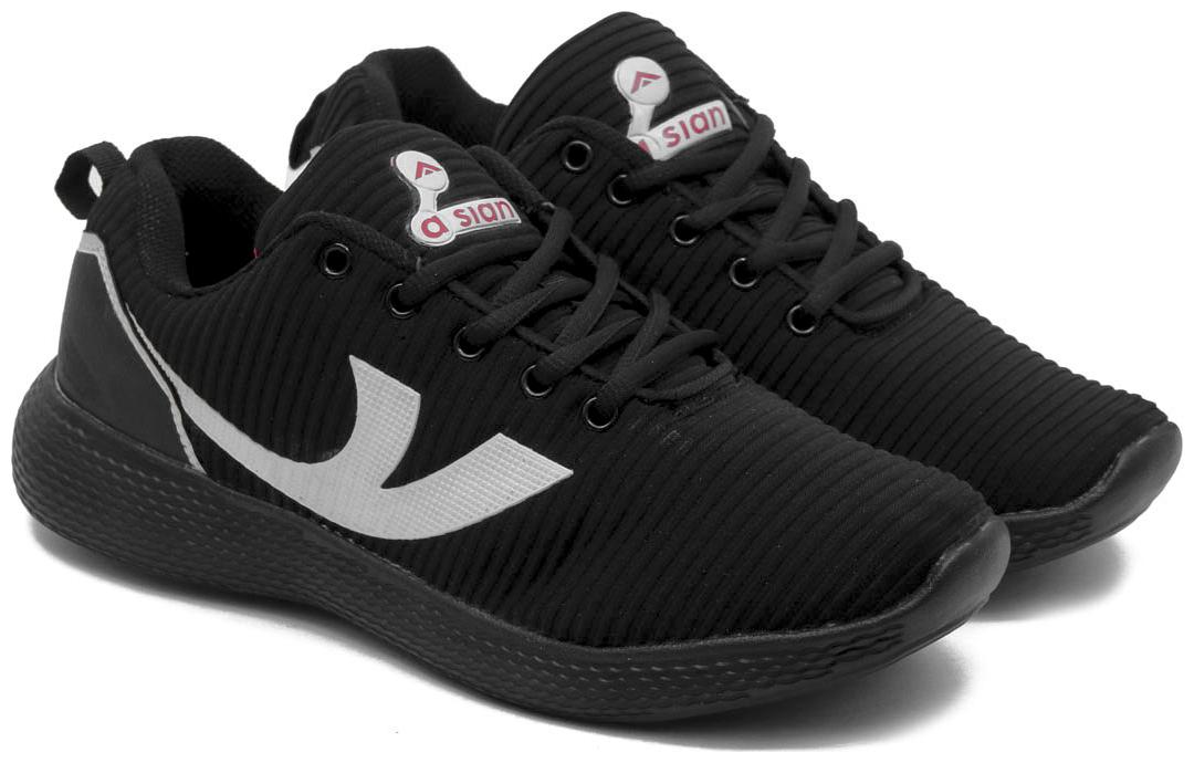 Asian Men IPL-07 Running Shoes ( Black )