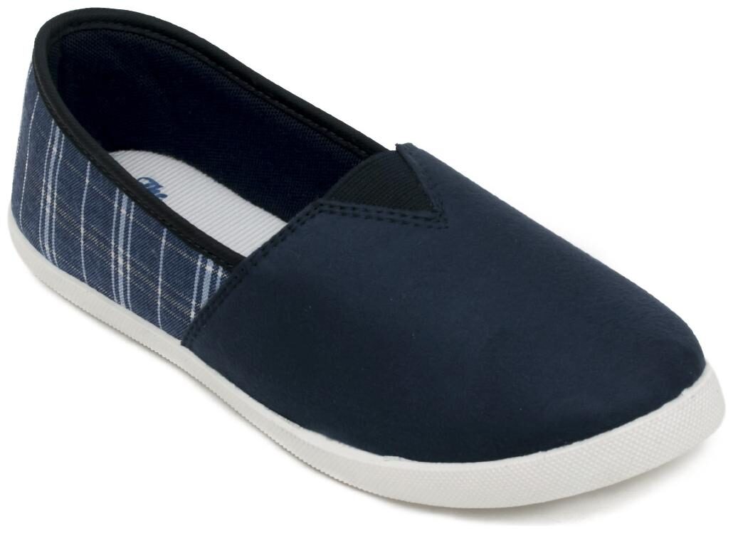 Asian Women Navy Blue Casual Shoes