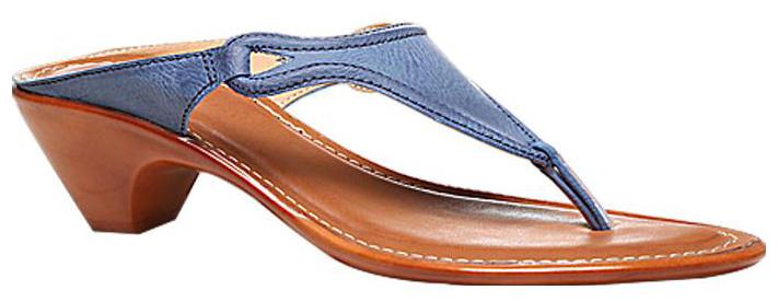 Bata Women Blue Heeled Sandals