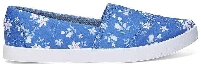 Bata Women Blue Slip-On Shoes