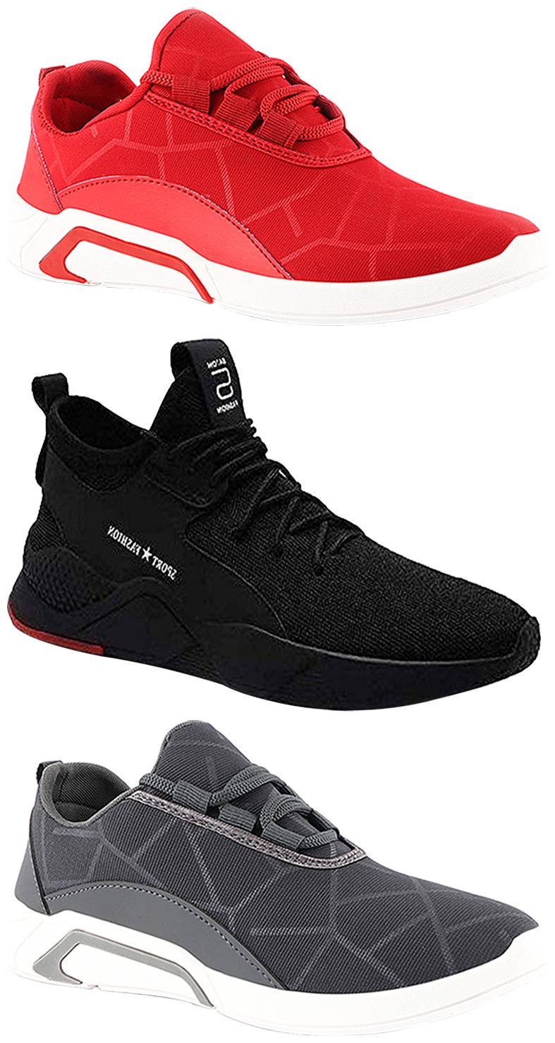 Birde Men Multicolor Mesh Canvas Casual Sports Sneakers Runnning Shoes for Men s Boy s - UK9 (Combo of 3)
Birde Men Multicolor Mesh Canvas Casual Sports Sneakers Runnning Shoes for Men s Boy s - UK9 (Combo of 3)
