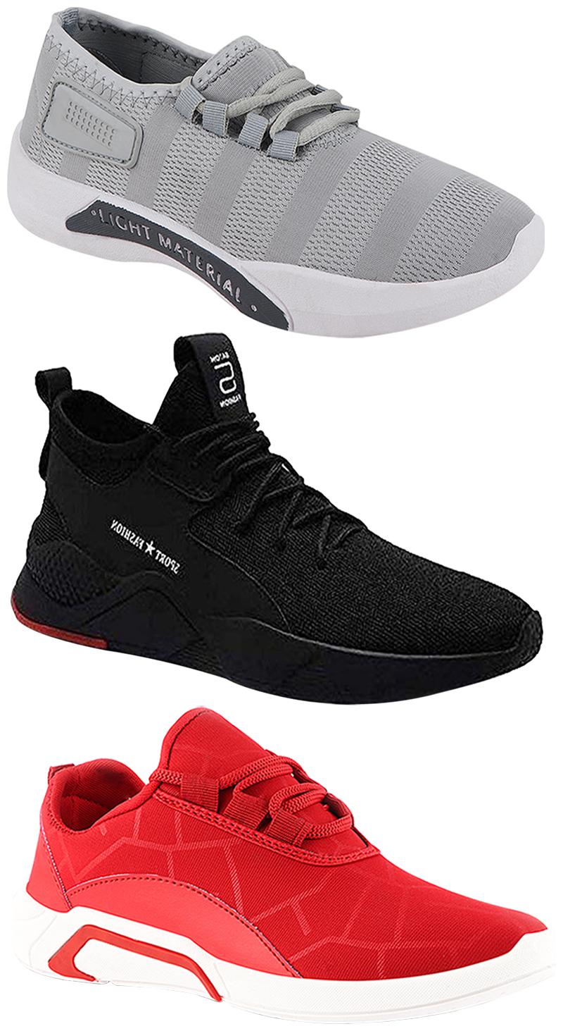Birde Men Multicolor Mesh Canvas Casual Sports Sneakers Runnning Shoes for Men s Boy s - UK8 (Combo of 3)
Birde Men Multicolor Mesh Canvas Casual Sports Sneakers Runnning Shoes for Men s Boy s - UK8 (Combo of 3)