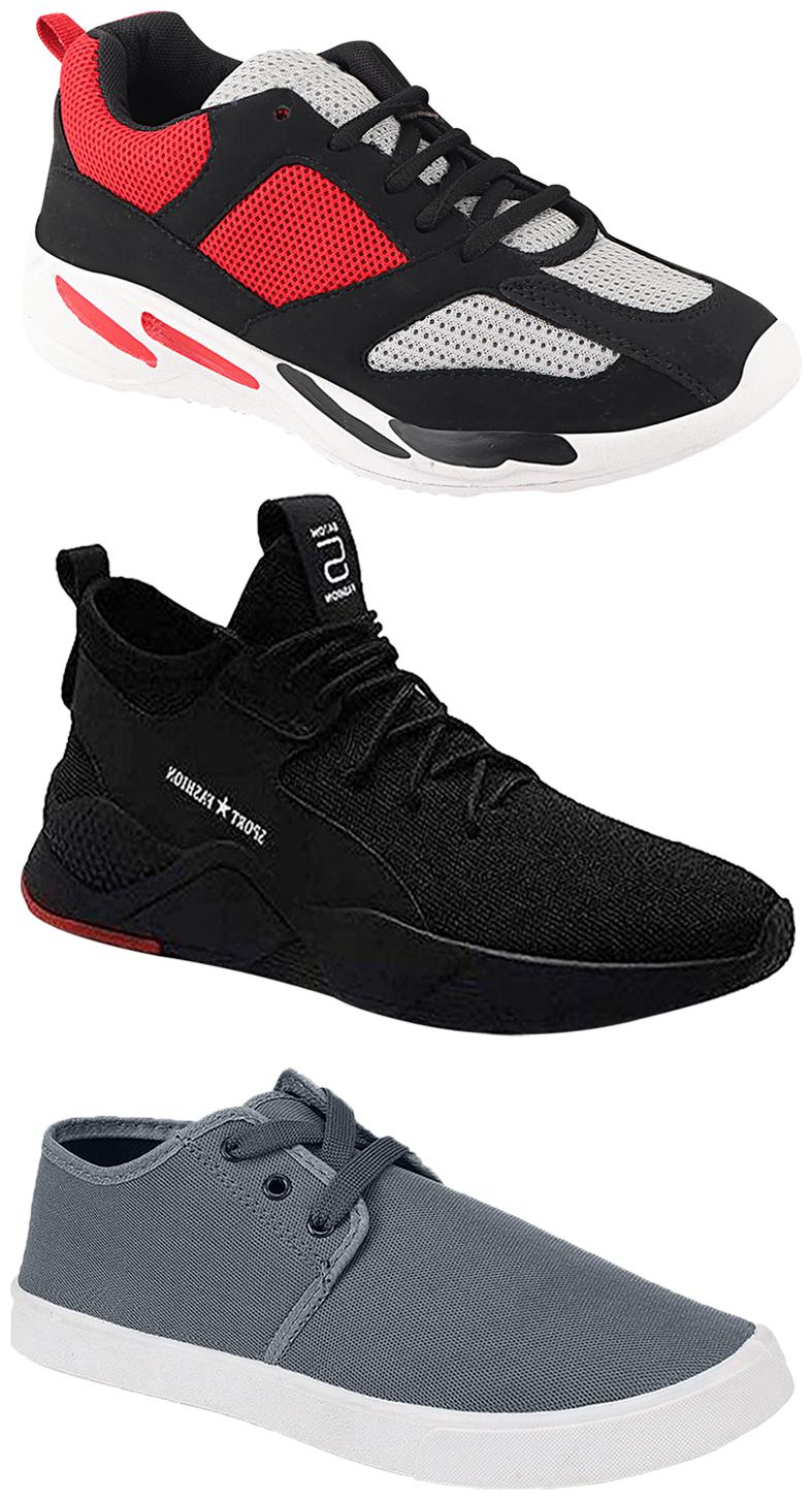 Birde Men Multicolor Mesh Canvas Casual Sports Sneakers Runnning Shoes for Men s Boy s - UK9 (Combo of 3)
Birde Men Multicolor Mesh Canvas Casual Sports Sneakers Runnning Shoes for Men s Boy s - UK9 (Combo of 3)