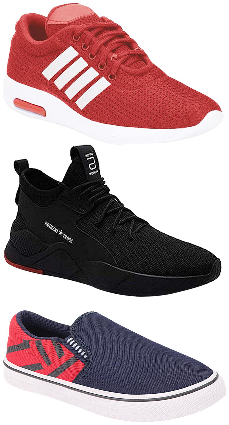 Birde Men Multicolor Mesh Canvas Casual Sports Sneakers Runnning Shoes for Men s Boy s - UK10 (Combo of 3)
Birde Men Multicolor Mesh Canvas Casual Sports Sneakers Runnning Shoes for Men s Boy s - UK10 (Combo of 3)