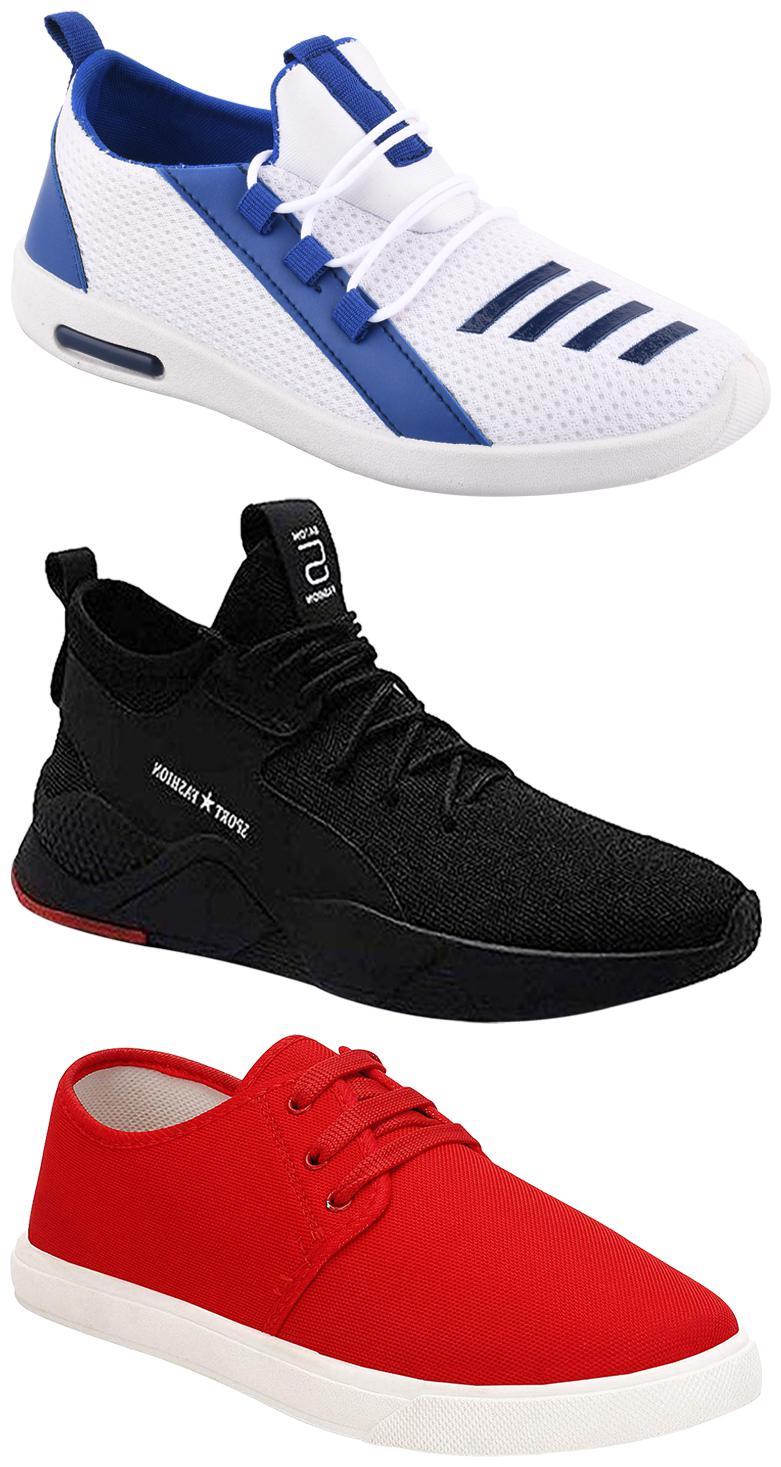Birde Men Multicolor Mesh Canvas Casual Sports Sneakers Runnning Shoes for Men s Boy s - UK6 (Combo of 3)
Birde Men Multicolor Mesh Canvas Casual Sports Sneakers Runnning Shoes for Men s Boy s - UK6 (Combo of 3)